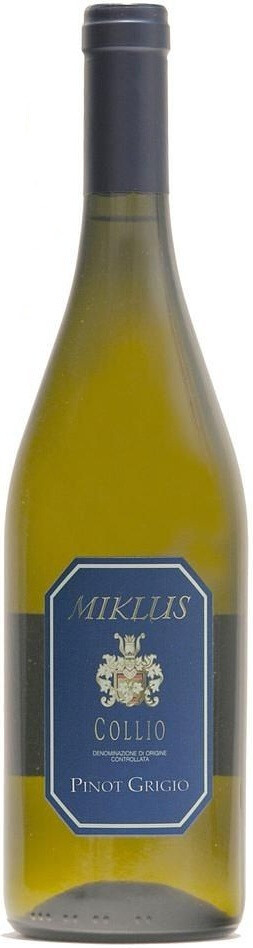 Вино Miklus Pinot Grigio Collio DOC 2017