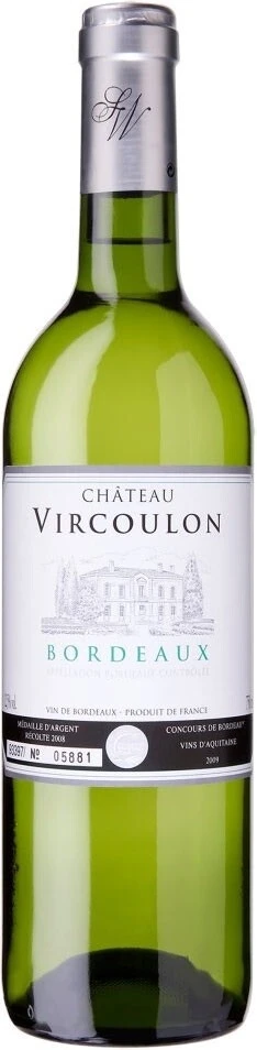 Вино Chateau Vircoulon AOC Bordeaux Blanc