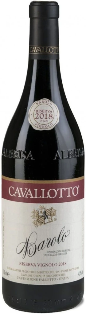 Вино Cavallotto, Barolo Riserva Vignolo DOCG, 2018
