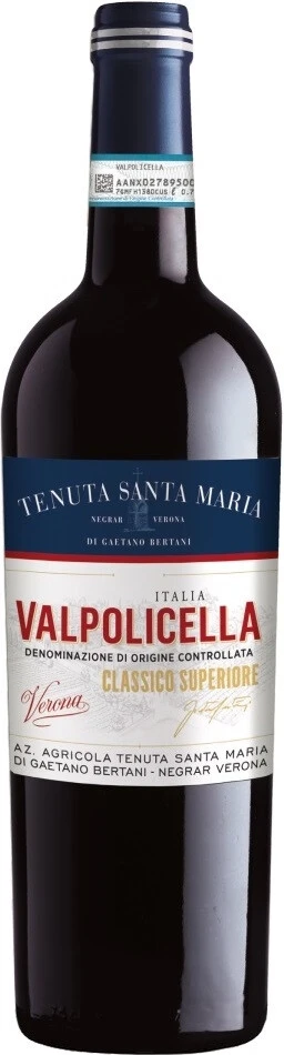 Вино Tenuta Santa Maria, Valpolicella Classico Superiore DOC, 2021