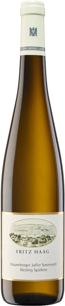 Вино Fritz Haag, Brauneberger Juffer Sonnenuhr Riesling Spatlese, 2018