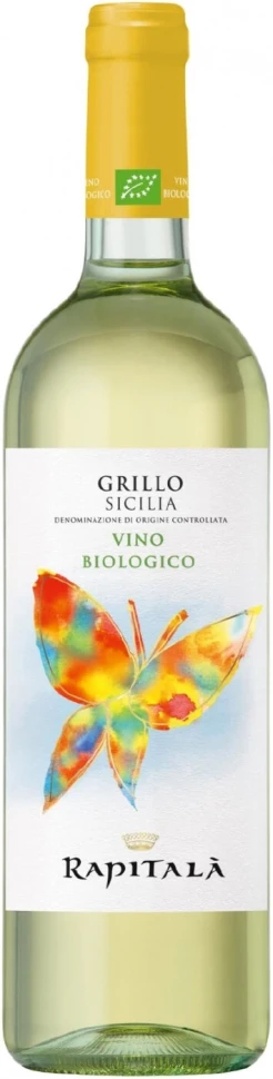 Вино Rapitala Grillo Biologico, Sicilia DOC