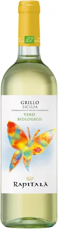 Вино Rapitala Grillo Biologico, Sicilia DOC