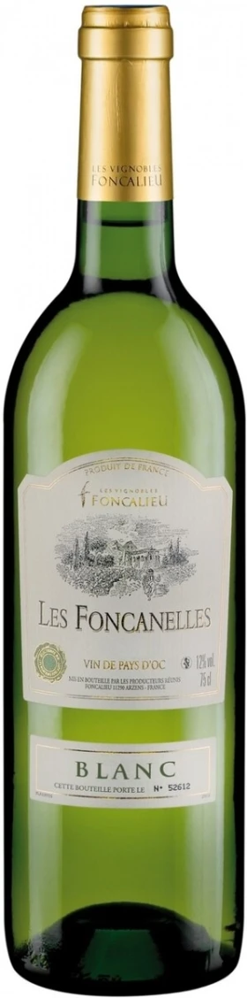 Вино Foncalieu, "Les Foncanelles" Blanc, Pays d'Oc IGP, 2014