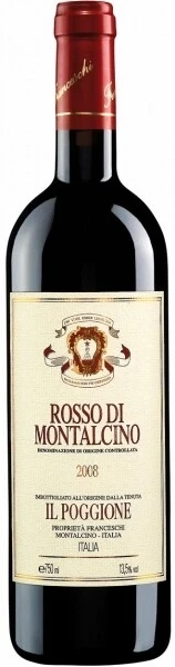 Вино Tenuta il Poggione Rosso di Montalcino DOC, 2008