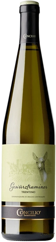 Вино Concilio Gewurztraminer, Trentino DOC, 2023