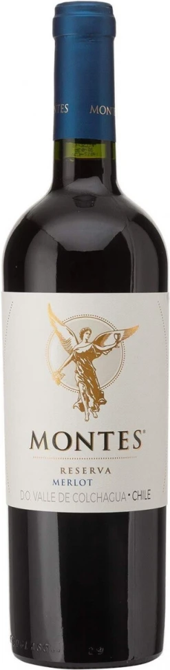 Вино Montes, Reserva Merlot, Valle de Colchagua DO, 2019