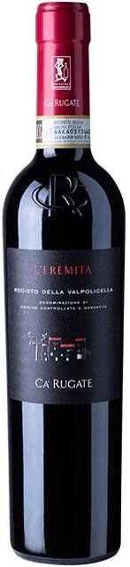 Вино Ca'Rugate, L'Eremita Recioto della Valpolicella DOCG, 2018, 0.5 л