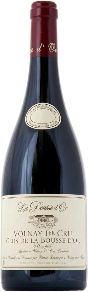 Вино Domaine de La Pousse d Or Volnay 1 er Cru Clos de la Bousse d Or AOC 2007