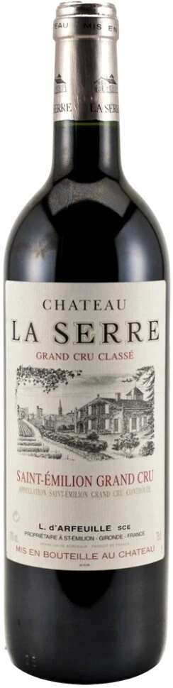 Вино Chateau La Serre, Saint Emilion Grand Cru Classe AOC, 2007