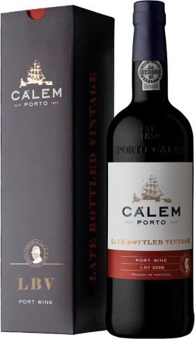 Портвейн Calem Late Bottled Vintage Port, 2016, gift box