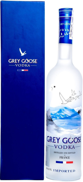 Водка Grey Goose gift box 1000 мл