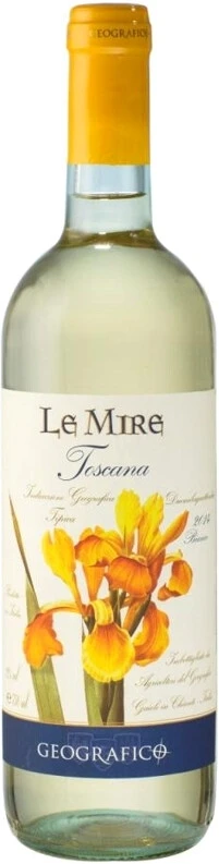 Вино Geografico, "Le Mire" Bianco, Toscana IGT, 2018