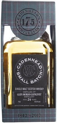 Виски Cadenhead Glen Moray-Glenlivet 24 Years Old 1992 gift box 700 мл
