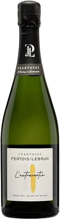 Шампанское Champagne Pertois Lebrun L extravertie Blanc de Blancs Extra Brut Champagne Grand Cru AOC 2015 3 л
