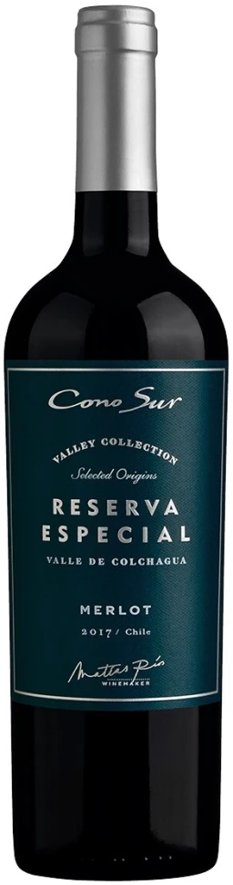 Вино Cono Sur, Reserva Especial Merlot, Colchagua Valley DO, 2018