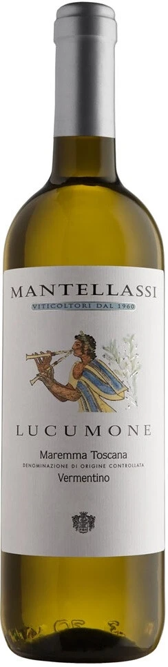 Вино Mantellassi, Lucumone Vermentino, Maremma Toscana DOC, 2018