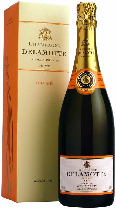 Шампанское Brut Rose gift box