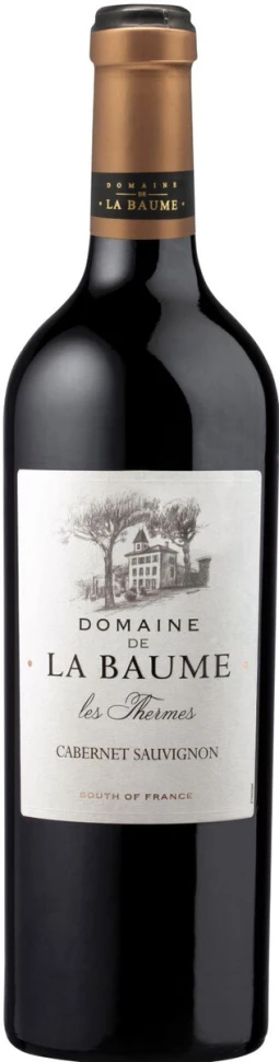 Вино Domaine de la Baume Les Thermes Cabernet Sauvignon, Pays d'Oc IGP, 2015