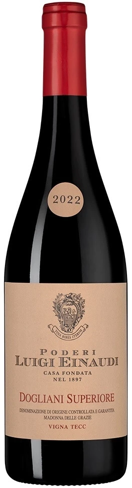 Вино Poderi Luigi Einaudi, Dogliani Superiore Vigna Tecc DOCG, 2022