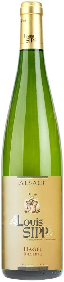 Вино Louis Sipp, Hagel Riesling, Alsace AOC, 2019