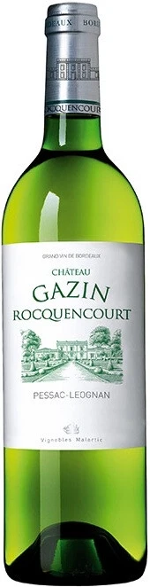 Вино Chateau Gazin Rocquencourt Blanc, Pessac Leognan AOC, 2014