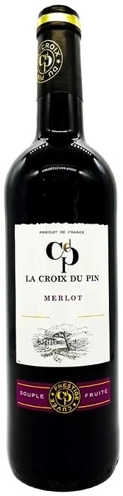 Вино FDL, La Croix du Pin Merlot, Pays d'Oc IGP, 2021