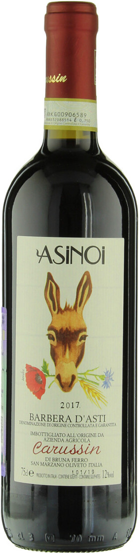 Вино Carussin Asinoi Barbera d Asti DOCG 2017