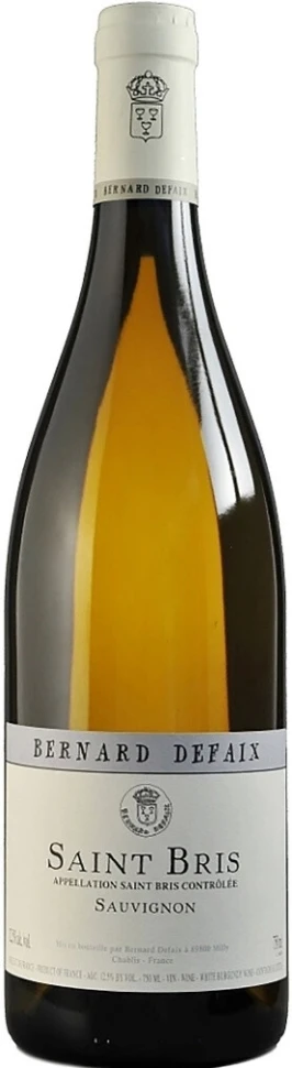 Вино Domaine Bernard Defaix, Saint-Bris Sauvignon AOC, 2019