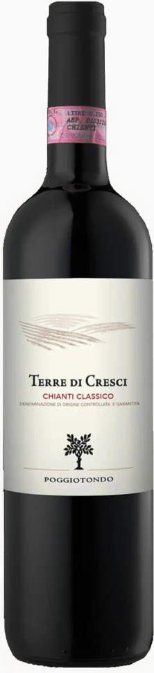 Вино Poggiotondo, "Terre di Cresci" Chanti Сlassico DOCG, 2015
