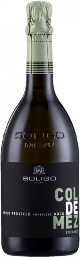 Игристое вино Soligo Col de Mez Extra Brut Asolo Prosecco Superiore DOCG