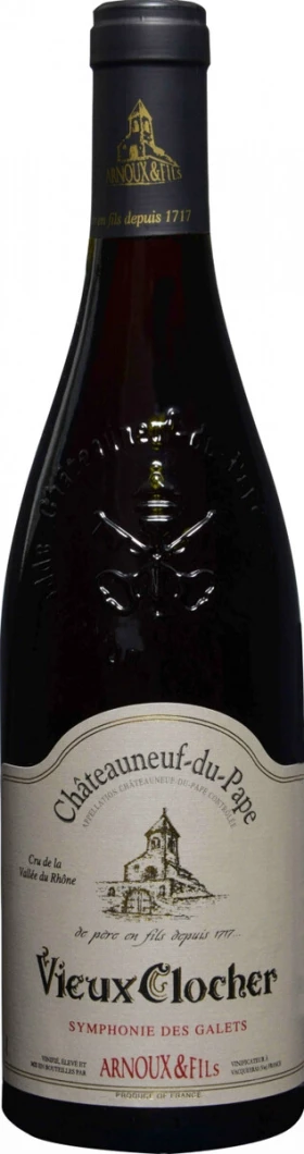 Вино Arnoux &amp; Fils, "Vieux Clocher" Symphonie des Galets, Chateauneuf du Pape AOC, 2020