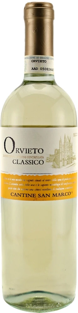 Вино Cantine San Marco, Orvieto Classico DOC, 2011