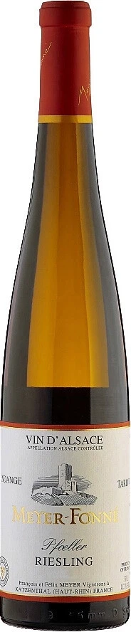 Вино Meyer-Fonne, Riesling Pfoeller Vendange Tardive, 2009, 0.5 л