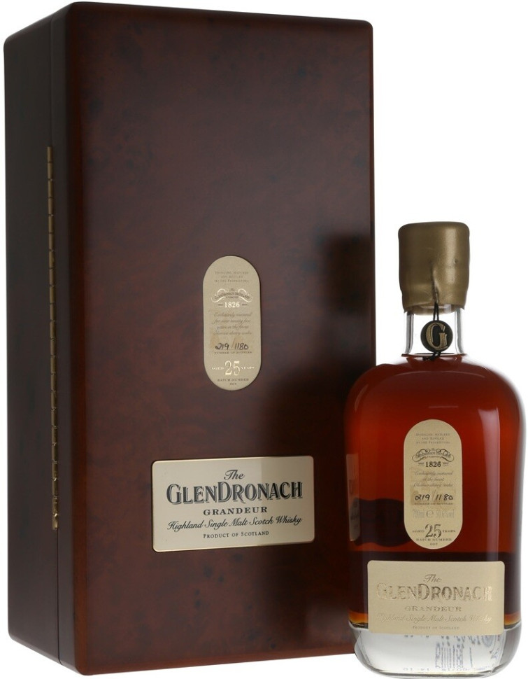 Виски Glendronach Grandeur 25 Years Old gift box 700 мл