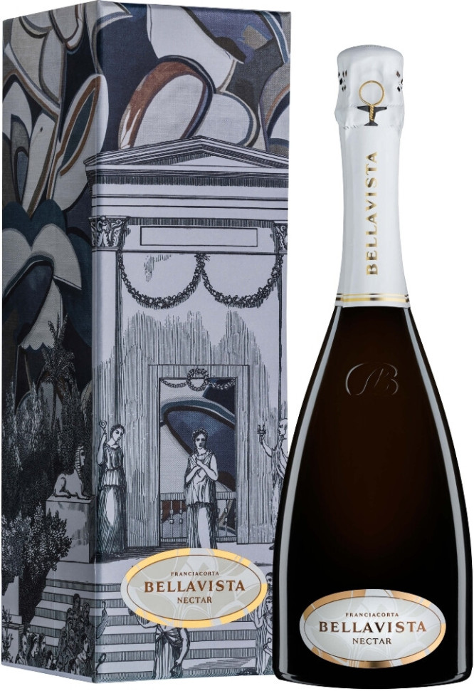 Игристое вино Bellavista Nectar Franciacorta DOCG gift box