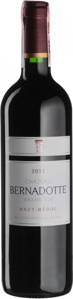 Вино Chateau Bernadotte, AOC Cru Bourgeois, 2011