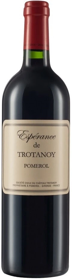 Вино Esperance de Trotanoy, Pomerol AOC, 2018