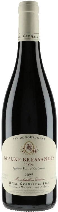 Вино Henri Germain et Fils, Beaune Bressandes 1er Cru AOC, 2022