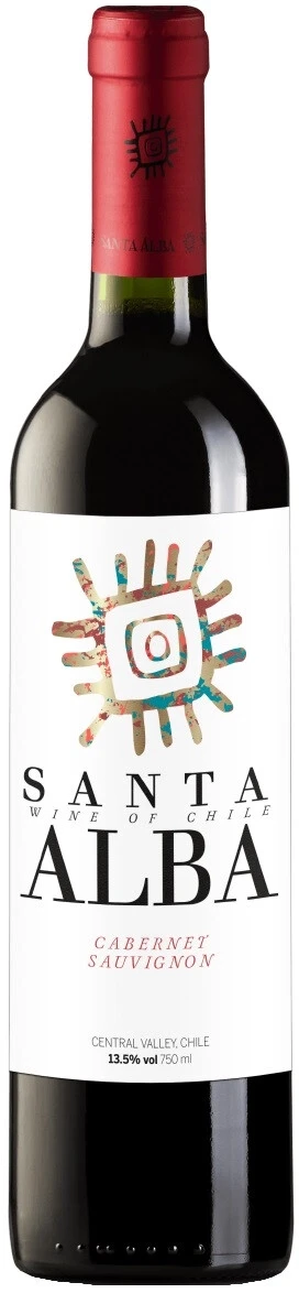 Вино "Santa Alba" Cabernet Sauvignon, 2022