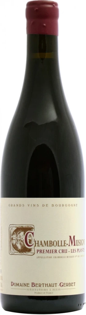 Вино Domaine Berthaut-Gerbet, Chambolle-Musigny 1er Cru Les Plantes AOC, 2017