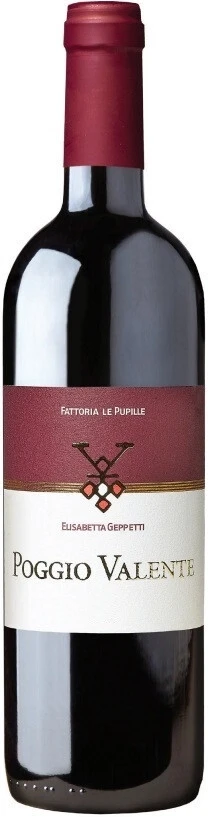 Вино Fattoria Le Pupille, Poggio Valente, Rosso Toscana IGT, 2019