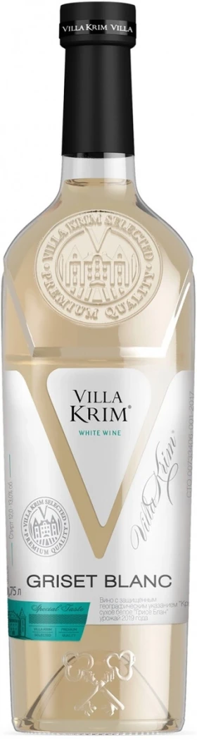 Вино "Villa Krim" Griset Blanc