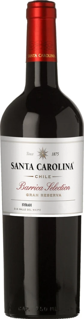 Вино Santa Carolina, Barrica Selection Gran Reserva Syrah, 2010
