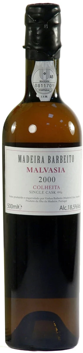 Вино Barbeito, Malvasia Colheita, 2000, 0.5 л