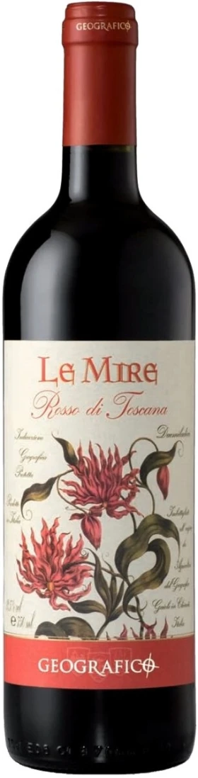 Вино Geografico, "Le Mire" Rosso, Toscana IGT, 2015