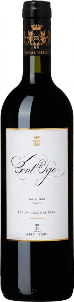 Вино Antinori, Cont'Ugo, Bolgheri DOC, 2016