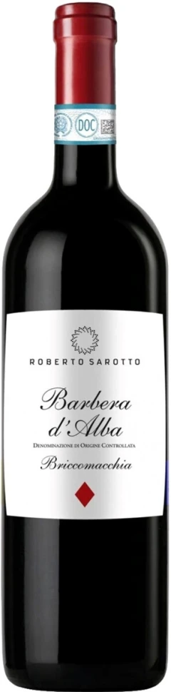 Вино Roberto Sarotto, Briccomacchia Barbera d'Alba DOC, 2023