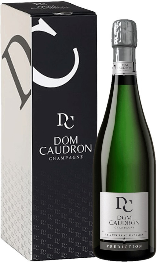 Шампанское Dom Caudron Prediction Brut Champagne AOC black gift box