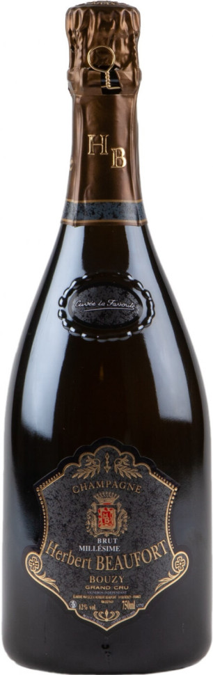 Шампанское Herbert Beaufort Cuvee La Favorite Bouzy Grand Cru 2015